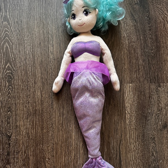 Aurora Sea Sparkles Alexa 18" Plush Mermaid stuffed animal - Picture 1 of 4